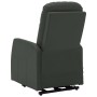 Sillón elevable de cuero sintético gris antracita de vidaXL, Sillones de masaje eléctricos - Ref: Foro24-321376, Precio: 379,...