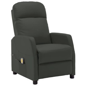 Anthracite gray synthetic leather massage chair by vidaXL, Electric massage chairs - Ref: Foro24-321362, Price: 136,99 €, Dis...