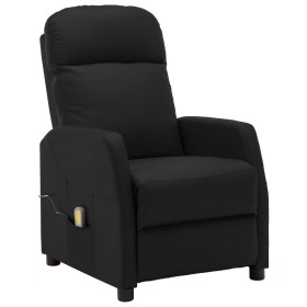 Black synthetic leather massage chair by vidaXL, Electric massage chairs - Ref: Foro24-321359, Price: 153,99 €, Discount: %