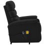 Black synthetic leather elevating massage chair by vidaXL, Electric massage chairs - Ref: Foro24-321283, Price: 400,76 €, Dis...