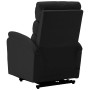 Black synthetic leather elevating massage chair by vidaXL, Electric massage chairs - Ref: Foro24-321283, Price: 400,76 €, Dis...