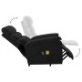 Black synthetic leather elevating massage chair by vidaXL, Electric massage chairs - Ref: Foro24-321283, Price: 400,76 €, Dis...