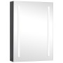 Mueble de baño con espejo LED 50x13x70 cm de vidaXL, Tocadores de baño - Ref: Foro24-325546, Precio: 124,99 €, Descuento: %