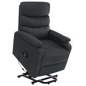 Sillón de masaje elevable tela gris oscuro de vidaXL, Sillones de masaje eléctricos - Ref: Foro24-321247, Precio: 422,99 €, D...