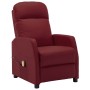 Sillón de masaje de cuero sintético rojo tinto de vidaXL, Sillones de masaje eléctricos - Ref: Foro24-321363, Precio: 126,06 ...