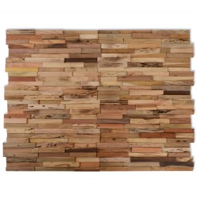 Wall covering panels 10 units recycled teak wood 1.03m² by vidaXL, Wall covering - Ref: Foro24-326170, Price: 64,52 €, Discou...