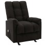 Sillón de masaje reclinable de tela negro de vidaXL, Sillones de masaje eléctricos - Ref: Foro24-321412, Precio: 263,99 €, De...