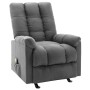 Sillón de masaje reclinable de tela gris claro de vidaXL, Sillones de masaje eléctricos - Ref: Foro24-321410, Precio: 290,82 ...