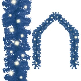 Weihnachtsgirlande mit blauen LED-Lichtern 5 m von vidaXL, Weihnachtsbeleuchtung - Ref: Foro24-329192, Preis: 20,26 €, Rabatt: %