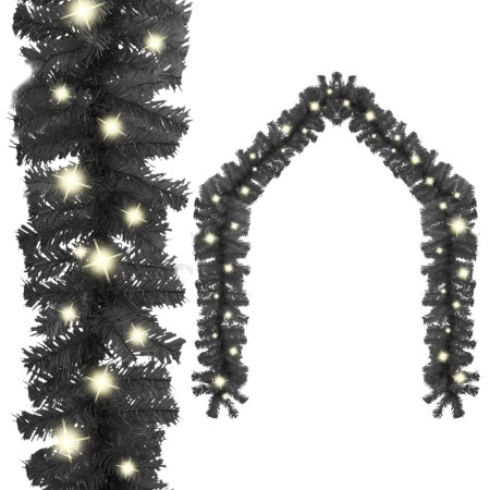 Guirnalda de Navidad con luces LED negro 20 m de vidaXL, Luces de Navidad - Ref: Foro24-329191, Precio: 50,71 €, Descuento: %