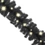 Christmas garland with black LED lights 20 m by vidaXL, Christmas lights - Ref: Foro24-329191, Price: 50,71 €, Discount: %