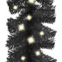 Christmas garland with black LED lights 20 m by vidaXL, Christmas lights - Ref: Foro24-329191, Price: 50,71 €, Discount: %