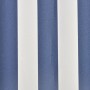 Blue and white canvas awning 4x3 m (without structure) by vidaXL, Awnings - Ref: Foro24-141011, Price: 55,26 €, Discount: %