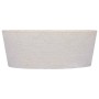 Lavabo crema mármol Ø40x15 cm de vidaXL, Lavabos - Ref: Foro24-149177, Precio: 147,85 €, Descuento: %