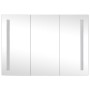 Mueble de baño con espejo LED 89x14x62 cm de vidaXL, Tocadores de baño - Ref: Foro24-325544, Precio: 147,95 €, Descuento: %