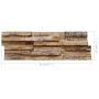 3D-Wandverkleidungsplatten 10 Stück Teakholz 1,01 m² von vidaXL, Wandverkleidung - Ref: Foro24-326177, Preis: 59,56 €, Rabatt: %