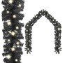 Christmas garland with black LED lights 10 m by vidaXL, Christmas lights - Ref: Foro24-329190, Price: 25,98 €, Discount: %