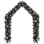 Christmas garland with black LED lights 10 m by vidaXL, Christmas lights - Ref: Foro24-329190, Price: 25,98 €, Discount: %