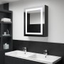 Mueble de baño con espejo LED 50x13x70 cm de vidaXL, Tocadores de baño - Ref: Foro24-325543, Precio: 113,24 €, Descuento: %