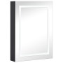 Mueble de baño con espejo LED 50x13x70 cm de vidaXL, Tocadores de baño - Ref: Foro24-325543, Precio: 113,99 €, Descuento: %