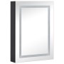 Mueble de baño con espejo LED 50x13x70 cm de vidaXL, Tocadores de baño - Ref: Foro24-325543, Precio: 113,99 €, Descuento: %