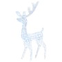 Cold white acrylic Christmas reindeer ornament 140 LEDs 120 cm by vidaXL, Christmas lights - Ref: Foro24-329782, Price: 68,14...