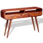 Mesa consola de madera maciza de sheesham 120x30x75 cm de vidaXL, Mesas auxiliares - Ref: Foro24-243951, Precio: 211,99 €, De...