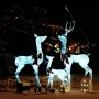 Weiße und silberne Weihnachts-Rentierfamilienfiguren 201 LED von vidaXL, Weihnachtsbeleuchtung - Ref: Foro24-329771, Preis: 3...