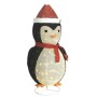 Decorative Christmas penguin with LED luxurious fabric 180 cm by vidaXL, Christmas lights - Ref: Foro24-329764, Price: 122,63...