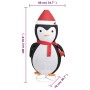 Decorative Christmas penguin with LED luxurious fabric 180 cm by vidaXL, Christmas lights - Ref: Foro24-329764, Price: 122,63...