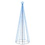 Conical Christmas tree 310 blue LED 100x300 cm by vidaXL, Christmas trees - Ref: Foro24-343492, Price: 86,04 €, Discount: %