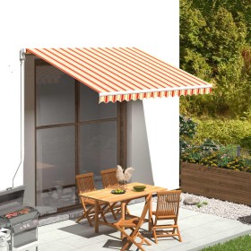 Ersatzstoff für gelbe und orange Markise 3,5 x 2,5 m von vidaXL, Markisen - Ref: Foro24-312016, Preis: 47,48 €, Rabatt: %