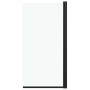 ESG black shower screen 68x130 cm by vidaXL, shower doors - Ref: Foro24-147192, Price: 123,38 €, Discount: %