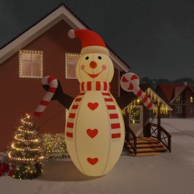 Muñeco de nieve inflable de Navidad con LED 630 cm de vidaXL, Luces de Navidad - Ref: Foro24-345285, Precio: 173,99 €, Descue...