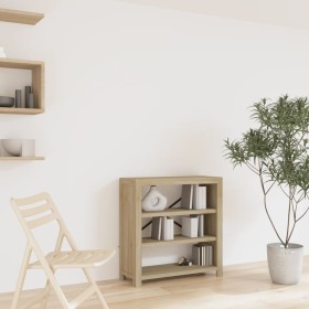 3-tier solid acacia wood shelf 80x30x80 cm by vidaXL, Bookcases and shelves - Ref: Foro24-345086, Price: 83,99 €, Discount: %