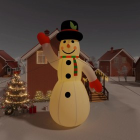 Christmas inflatable snowman with LED 805 cm by vidaXL, Christmas lights - Ref: Foro24-345281, Price: 215,99 €, Discount: %