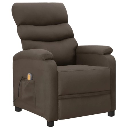 Gray synthetic leather massage chair by vidaXL, Electric massage chairs - Ref: Foro24-289692, Price: 157,99 €, Discount: %