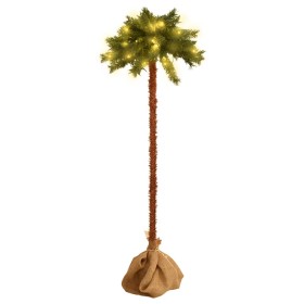 Künstliche Palme mit LED 120 cm von vidaXL, Weihnachtsbäume - Ref: Foro24-347632, Preis: 21,99 €, Rabatt: %