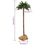 Palmera artificial con LED 120 cm de vidaXL, Arboles de navidad - Ref: Foro24-347632, Precio: 21,67 €, Descuento: %