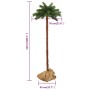 Palmera artificial con LED 210 cm de vidaXL, Arboles de navidad - Ref: Foro24-347635, Precio: 29,51 €, Descuento: %