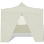 Cenador plegable con 4 paredes colore crema 3x3 m de vidaXL, Carpas y cenadores - Ref: Foro24-41464, Precio: 169,11 €, Descue...