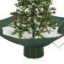 Weihnachtsbaum mit Schnee mit Sockel aus grünem Regenschirm 75 cm von vidaXL, Weihnachtsbäume - Ref: Foro24-284331, Preis: 10...