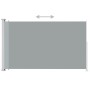 Toldo lateral retráctil para patio gris 200x300 cm de vidaXL, Sombrillas - Ref: Foro24-313413, Precio: 92,86 €, Descuento: %