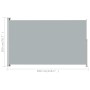 Toldo lateral retráctil para patio gris 200x300 cm de vidaXL, Sombrillas - Ref: Foro24-313413, Precio: 92,86 €, Descuento: %