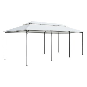 Cenador 600x298x270 cm blanco 180g/m² de vidaXL, Carpas y cenadores - Ref: Foro24-310072, Precio: 216,99 €, Descuento: %