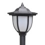 Lámparas solares de jardín con valla de cadena de vidaXL, Iluminación de exterior - Ref: Foro24-40868, Precio: 33,99 €, Descu...