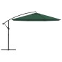 Cantilever parasol 3.5 m green by vidaXL, Umbrellas - Ref: Foro24-42197, Price: 130,01 €, Discount: %