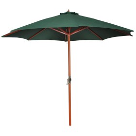 Green umbrella 25 cm by vidaXL, Umbrellas - Ref: Foro24-40436, Price: 97,25 €, Discount: %