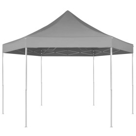 Carpa hexagonal desplegable azul oscuro 3,6x3,1 m de vidaXL, Carpas y cenadores - Ref: Foro24-42108, Precio: 170,99 €, Descue...