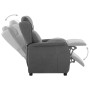 Sillón reclinable eléctrico tela gris claro de vidaXL, Sillones - Ref: Foro24-3073616, Precio: 240,43 €, Descuento: %